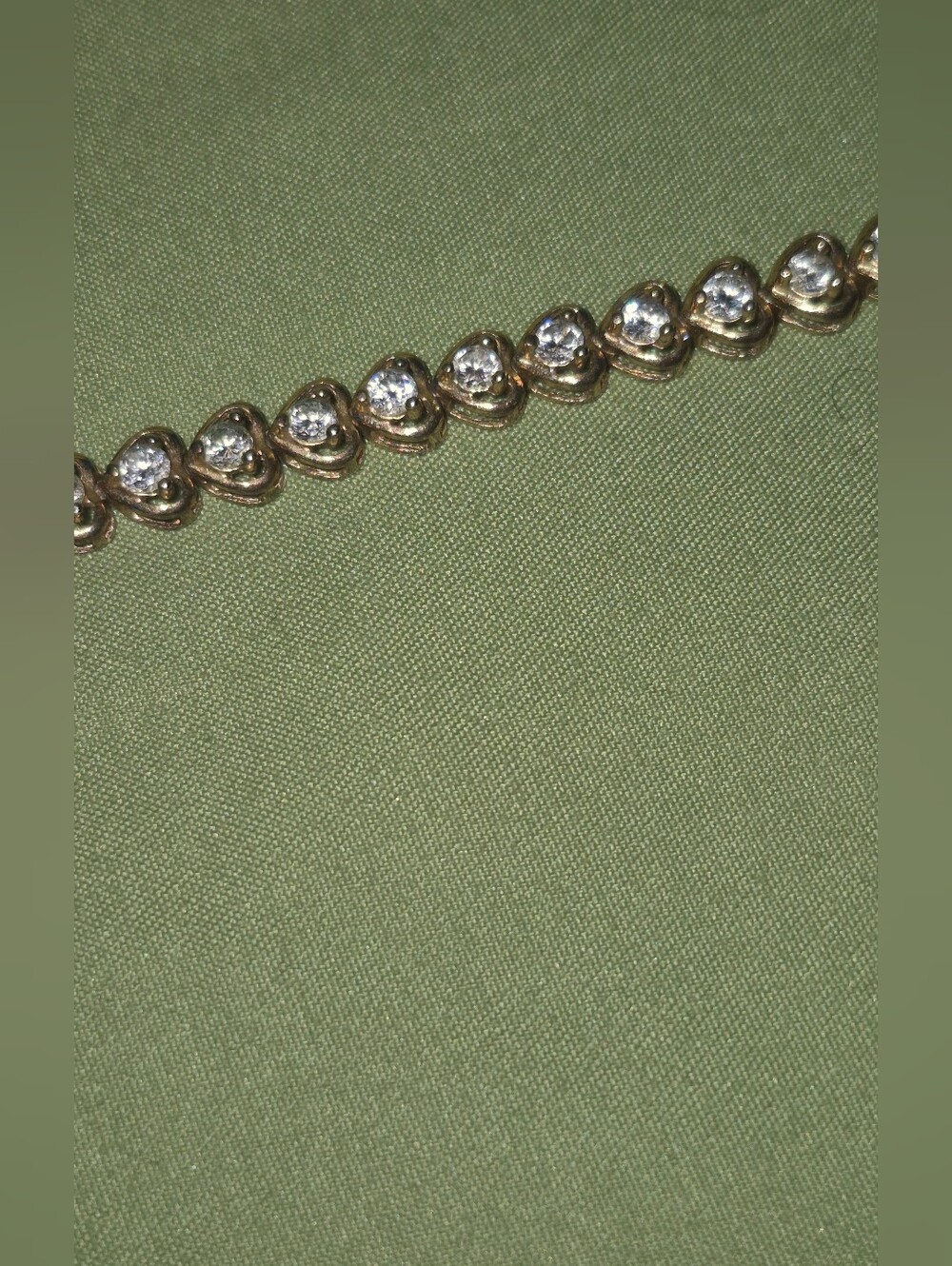 Costume Jewelry Bracelet Heart Shapes